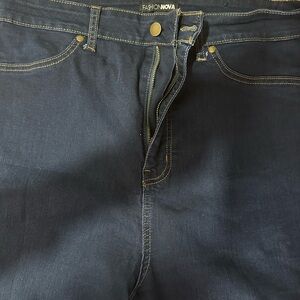 Fashion Nova Dark Blue Jeans